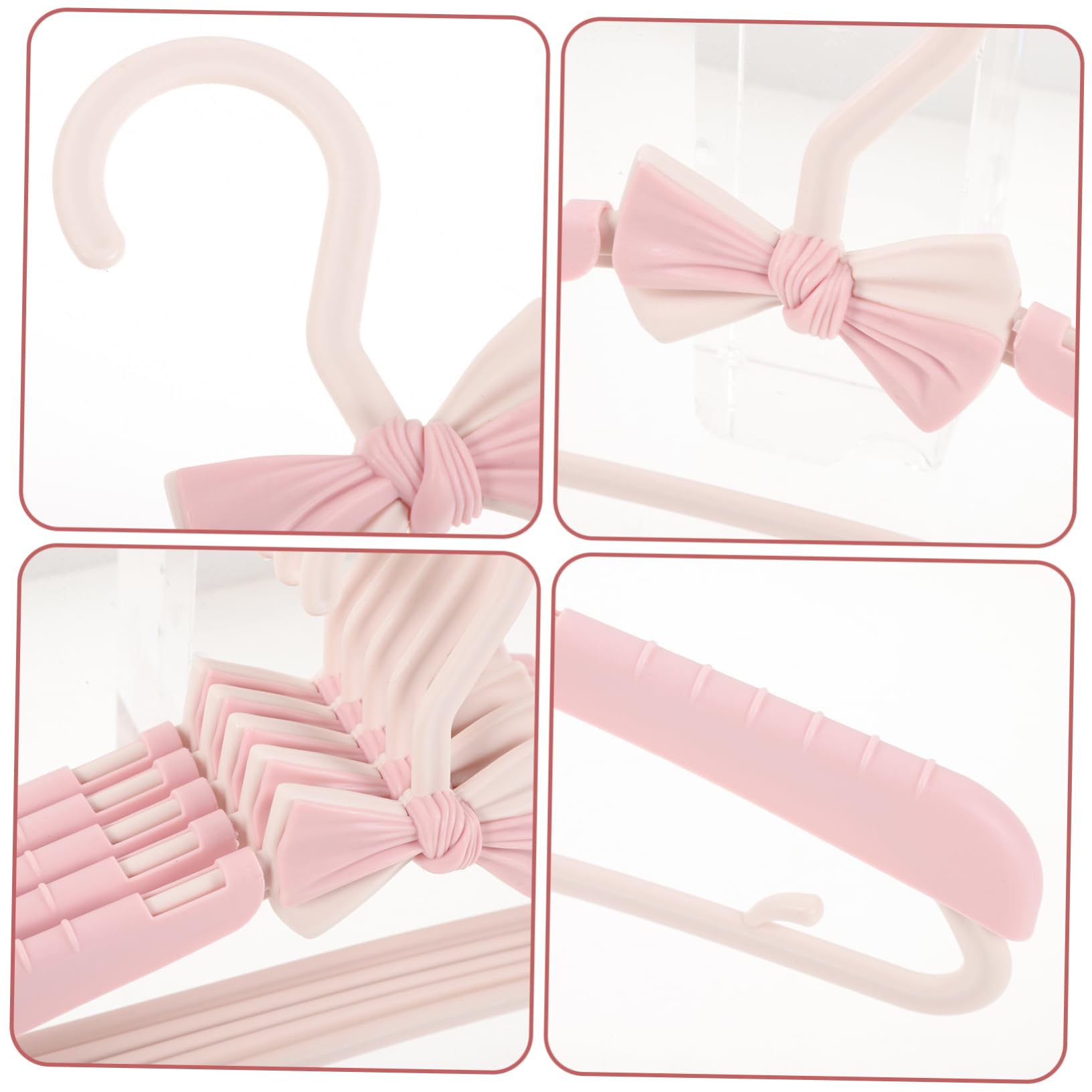 SOLUSTRE Pcs Non-Slip Hangers Drying Rack for Laundry Nursery Hangers Boys and Girls Clothes for Closet