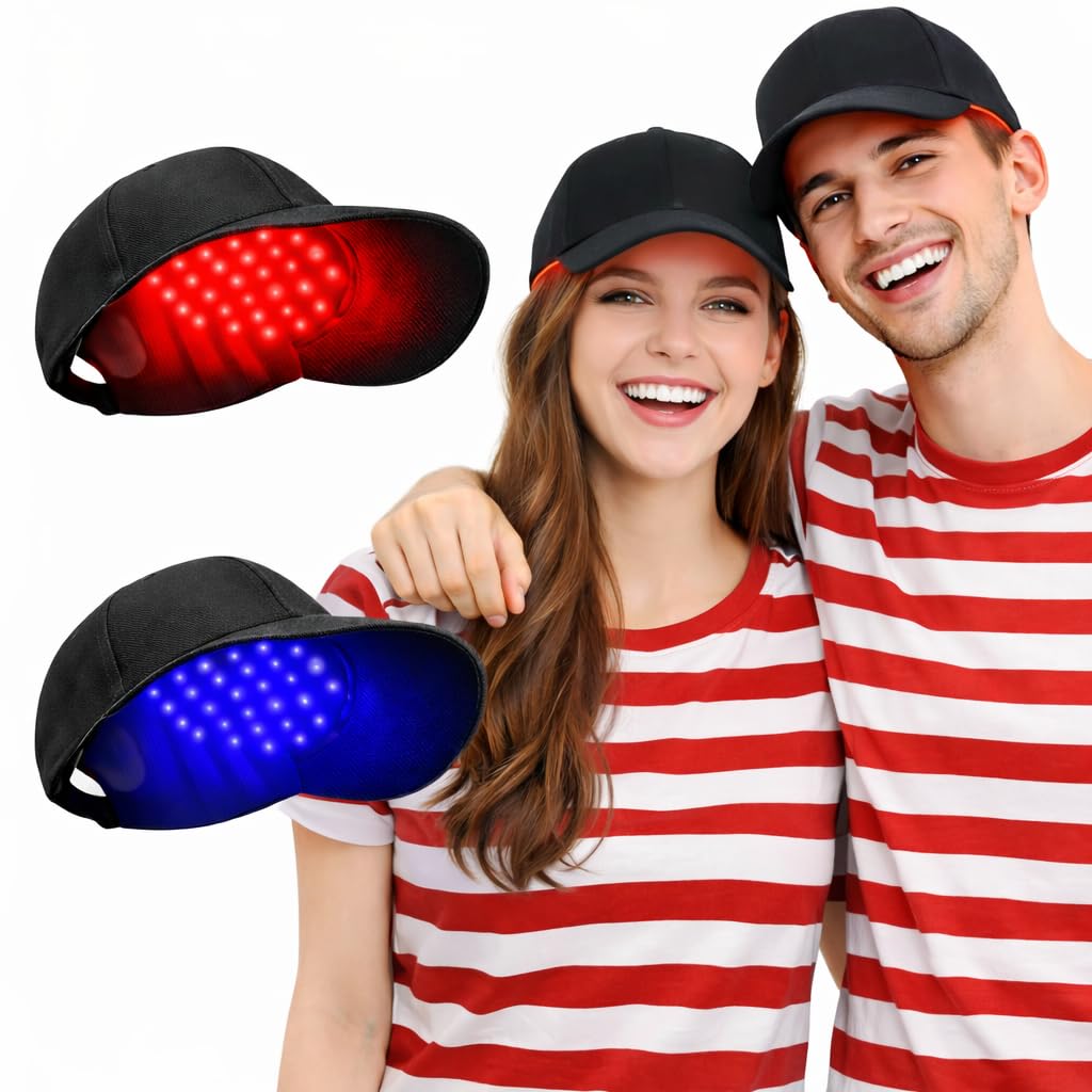 Photo 1 of Uvsicsve Laser Hair Growth Cap, FDA Cleared 650nm LLLT Red Light Therapy – Alternative for Targeted Hairline & Thinning Crown, Scalp Care Device, Rechargeable for Men & Women - Black