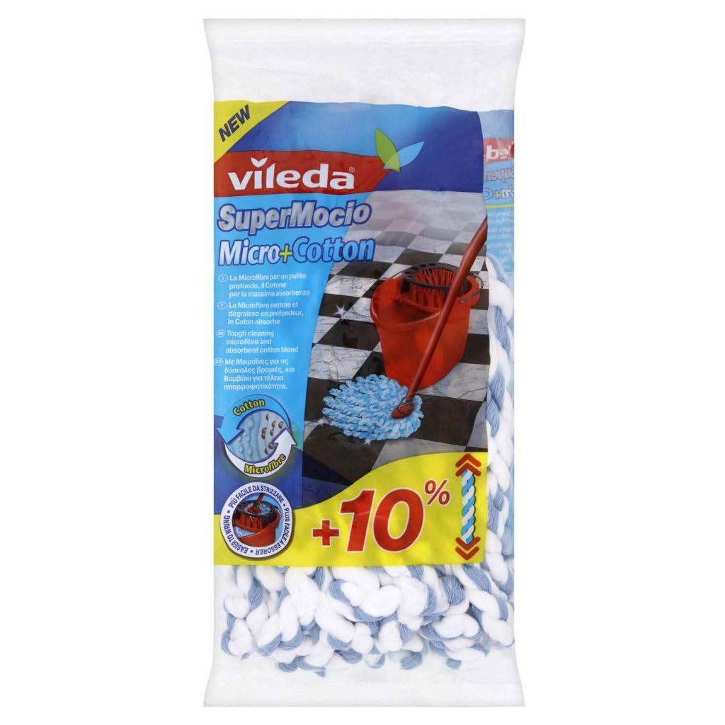 Vileda Supermocio Micro and Cotton Mop Refill