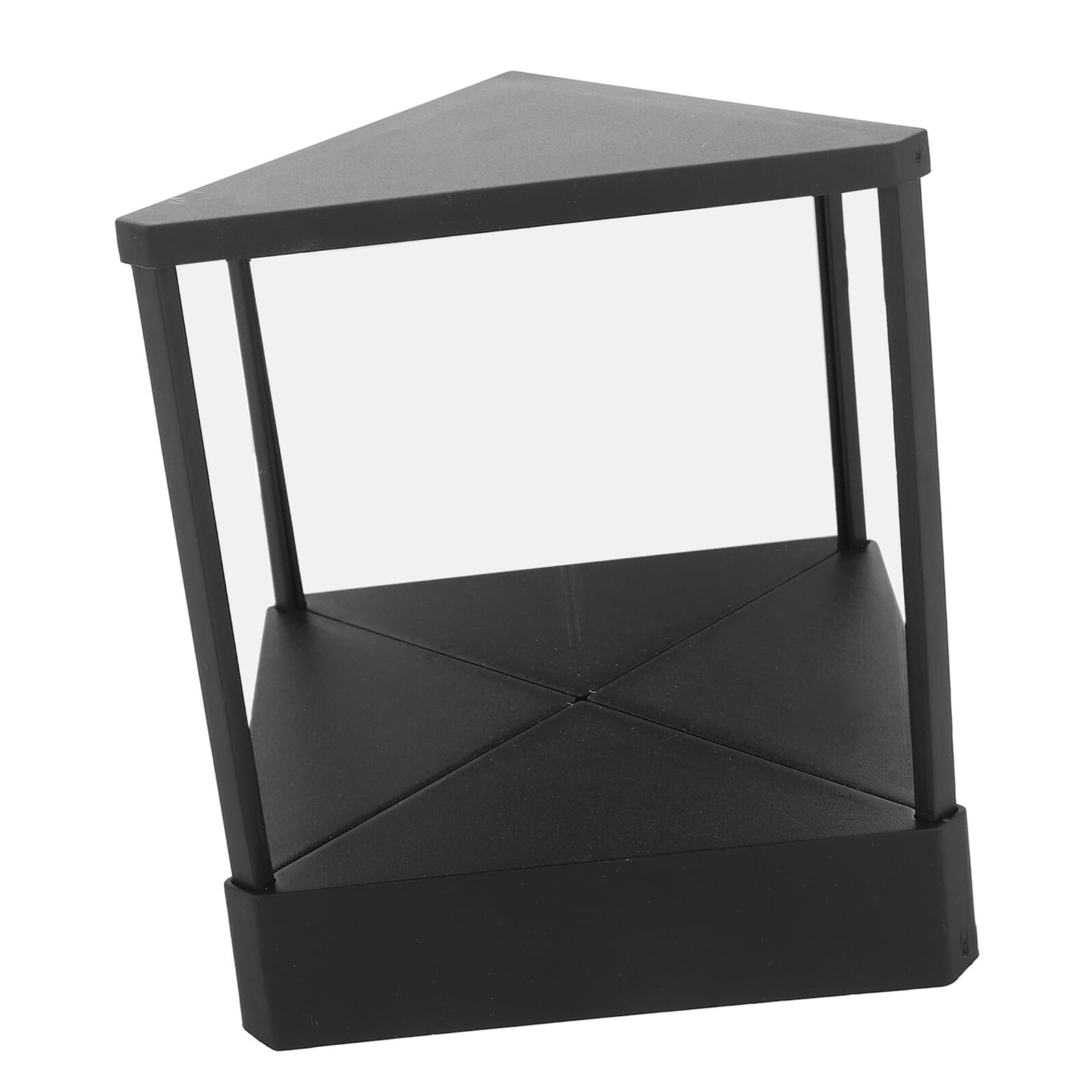 Miroir de maquillage sur pied léger pour des retouches coiffure et soin en voyage et camping