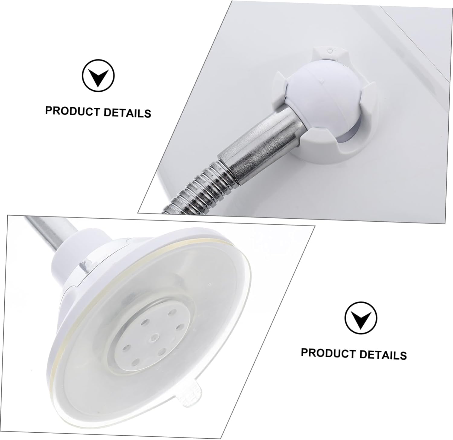 Rotation LED Lighted Mirror with Magnification and Strong Suction Cup Portable Compact Design for Bathroom Bedroom Travel Special Occasions