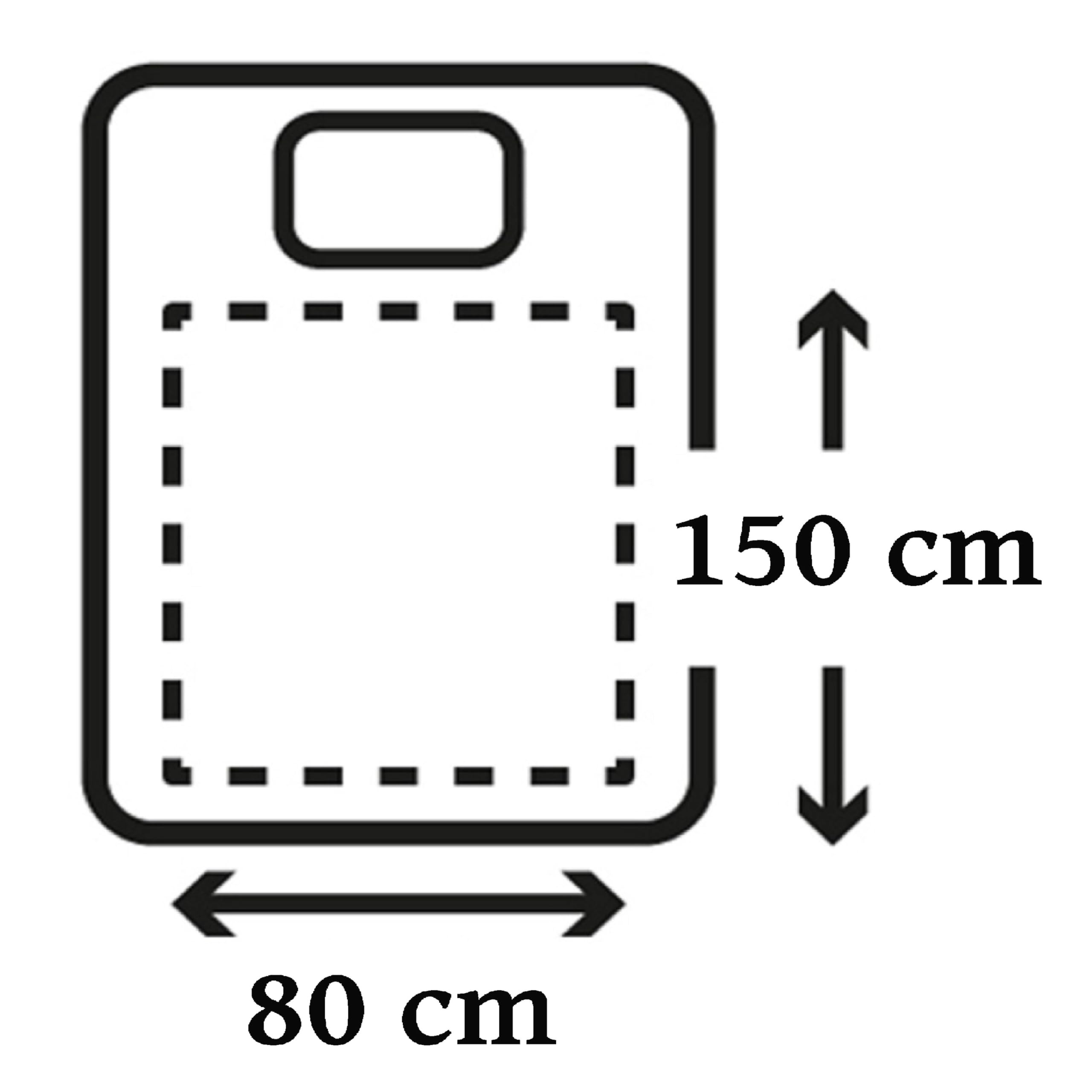 Elektrische Heizdecke mit Abschaltautomatik 150 x 80 cm | 5 Temperaturstufen | 10h Timer | bei 30° waschbar | Fernbedienung | Wärmedecke | Elektrische Heizunterdecke | Wärmeunterbett | Heizunterbett