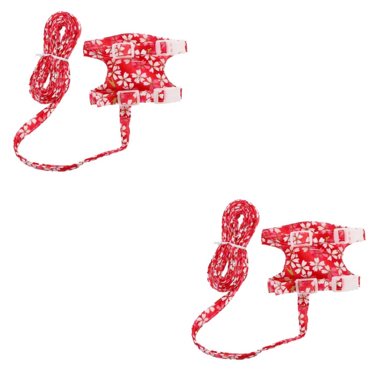 SUPVOX 2sets Pettorina e Guinzaglio Regolabile Per Per Furetti e Roditori e Protegge Trachea e