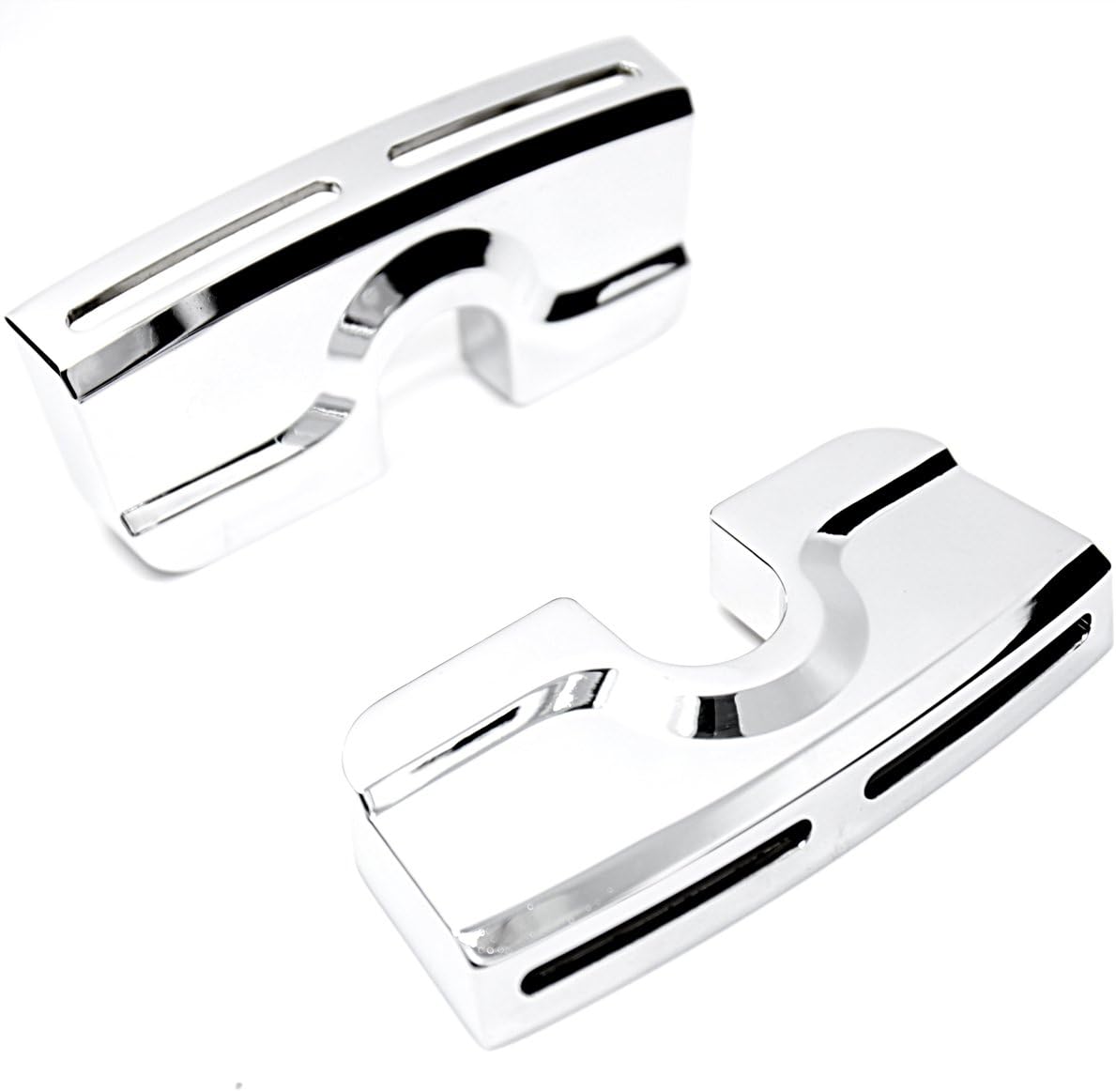 Chrome Spark Plug Head Bolt Covers For Harley Dyna Softail Twin Cam 99-17 Model
