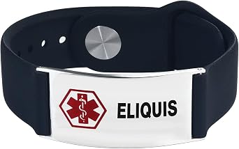 LSxAB Men's Medical Alert Bracelet for Women ID Emergency Health Alarm Laser Engraved Adjustable Silicone Wristband Bracelets