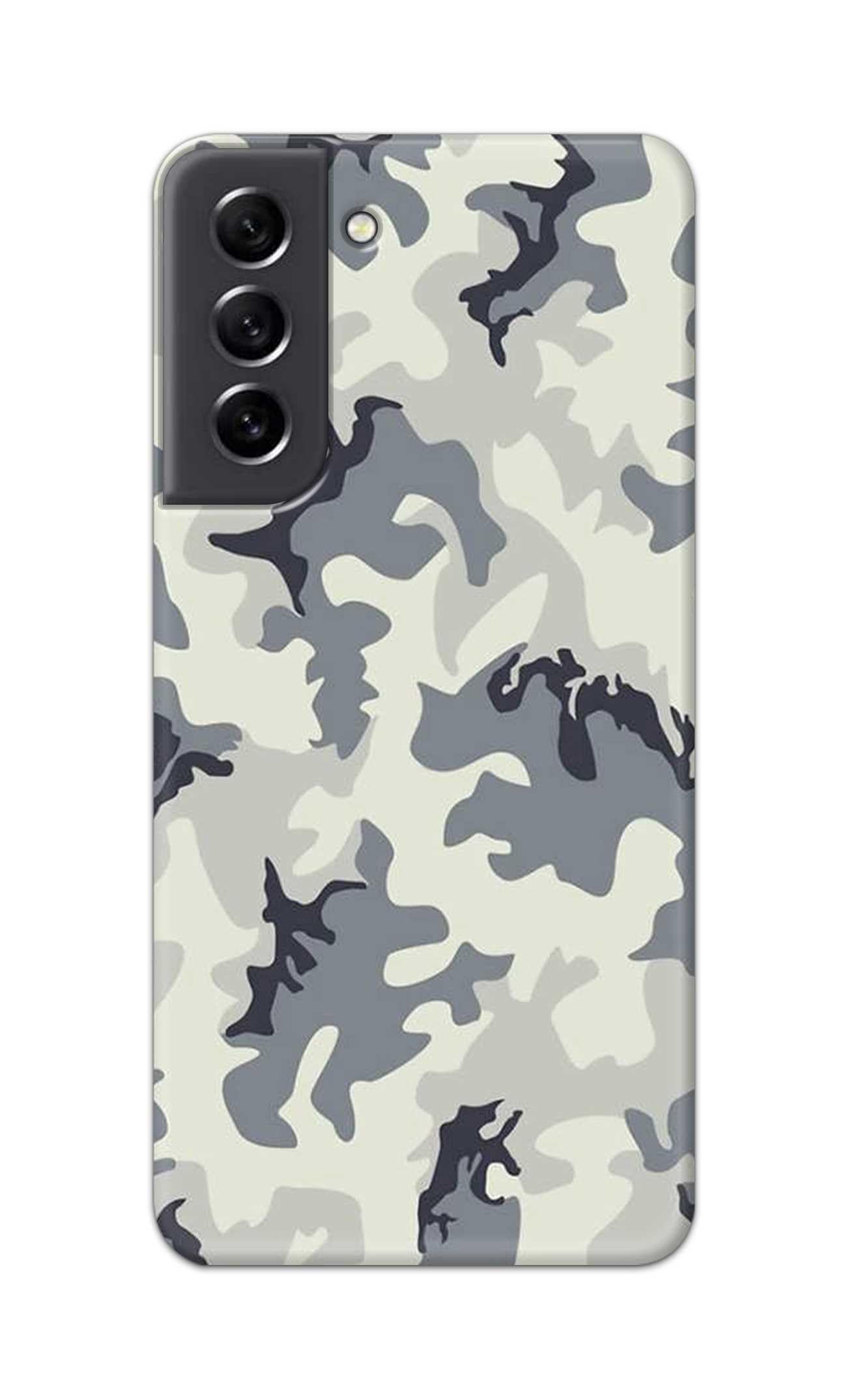 PRINTFIDAA® Printed Hard Back Cover Case for Samsung Galaxy S21 FE 5G Back Cover (Army Camouflage) -2004