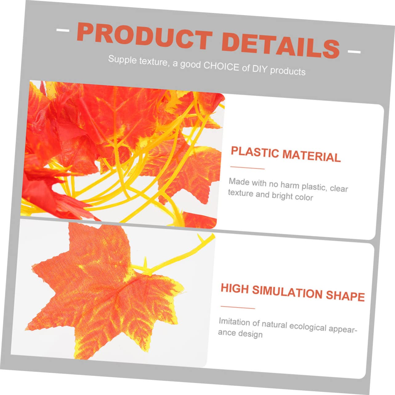 balacoo 2pcs Artificial Plants Reptile Hanging Vine Fake Aquarium Terrarium Plants Lizard Supplies Easy Installation