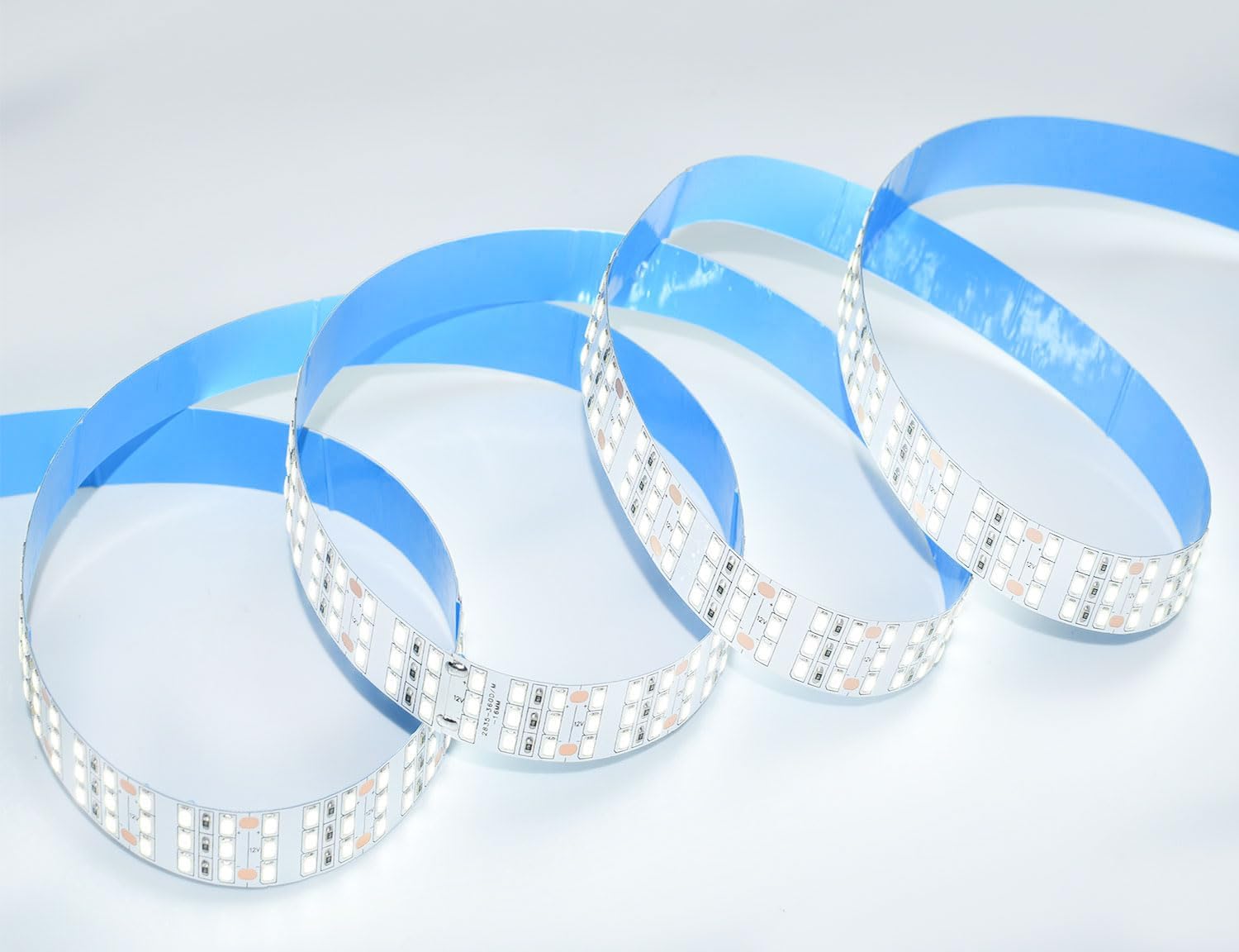 SUYOOULIN LED Strip Lights, 16.4ft Dimmable DC 12V SMD 2835 Triple Rows 1800 LEDs 38000LM Super Bright LED Ribbon Strip, Non-Waterproof IP21 for Home Party Decoration(Daylight White 6500K)