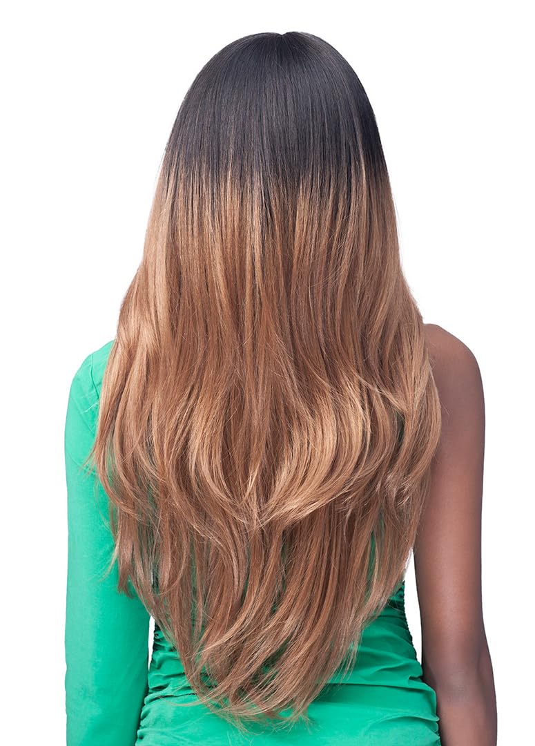 BOBBI BOSS Deep Part Long HD Lace Front Wig with Baby Hair MLF727 CANTRICE (BTHL1B/350)