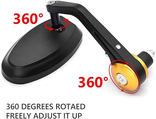 Miniatura 3 de Espejos de motocicleta para Aprilia Tuono V4 Sxv Bajaj Dominar 400 Pulsar 200 Ns, accesorios para espejo de motocicleta, manillar, barra,