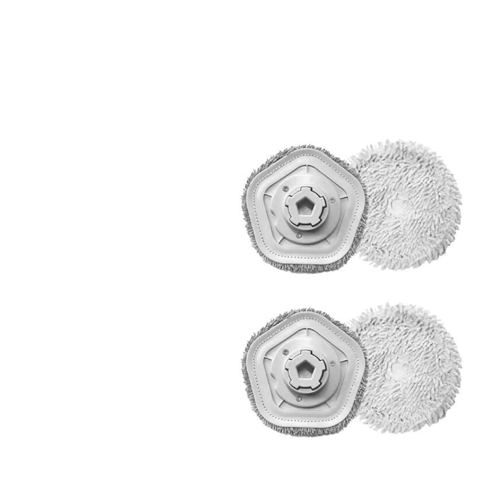 IGDBDKAGEVD Robot Vacuum Cleaner Accessory，Compatible For Dreame， Bot W10 / W10 PRO Mop Rag Parts(2pcs)