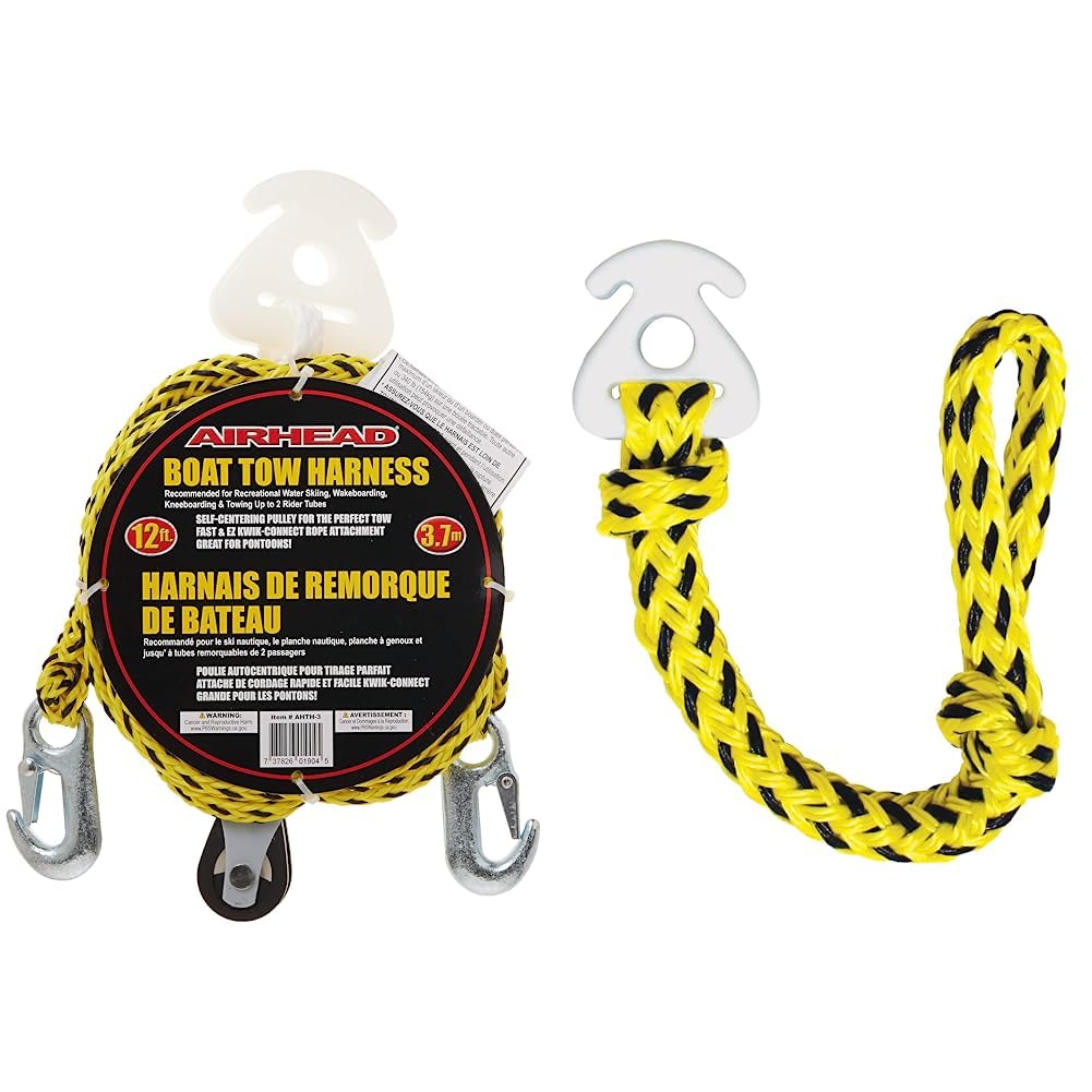 Amazon.com : Airhead Self Centering Tow Harness for 1-2