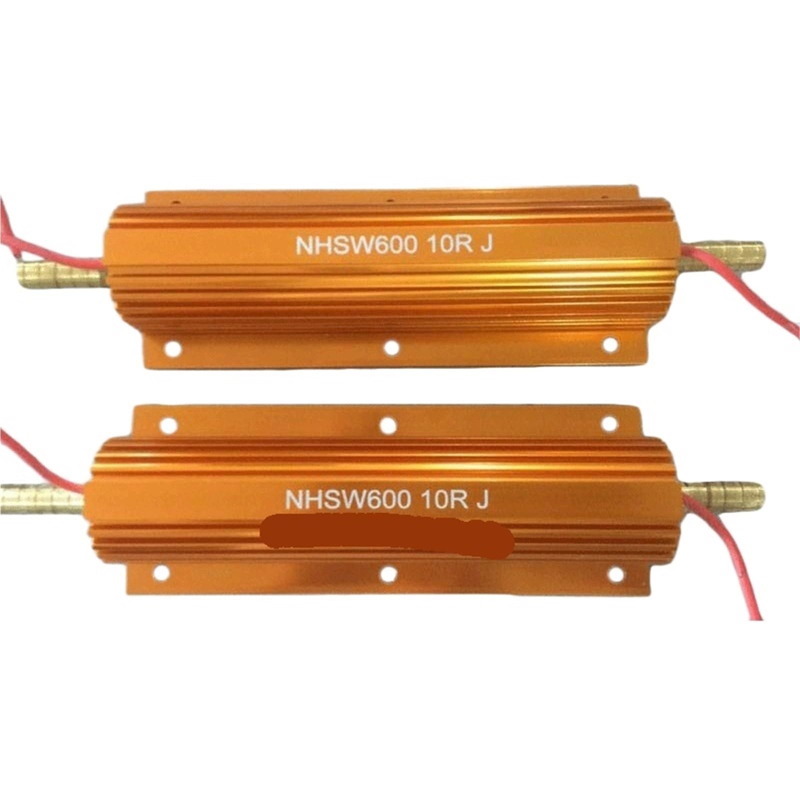 Resistencia refrigerada por agua, 300 W, 400 W, 600 W, para horno de frecuencia media, sin inducción, carcasa de aluminio, 1 pieza(0.027R,300w)