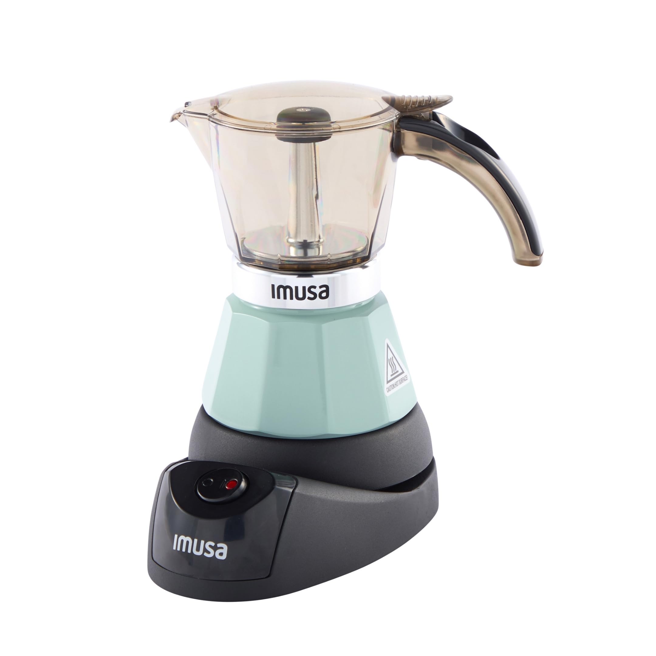 IMUSA 3 or 2 Cup Electric Mint Espresso Maker
