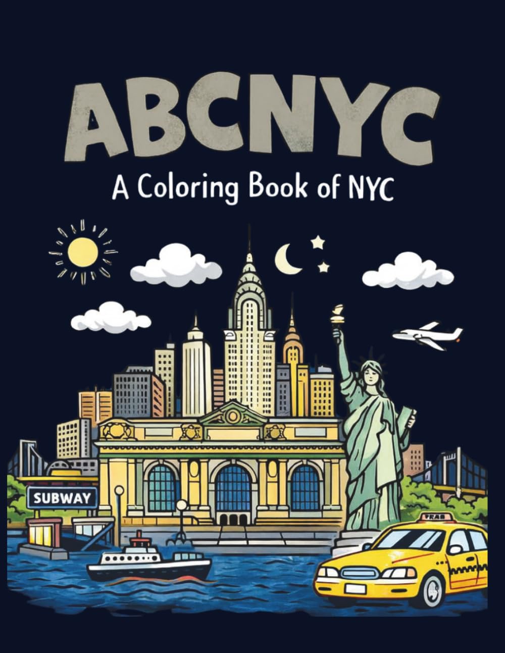ABCNYC: A New York City Coloring Book