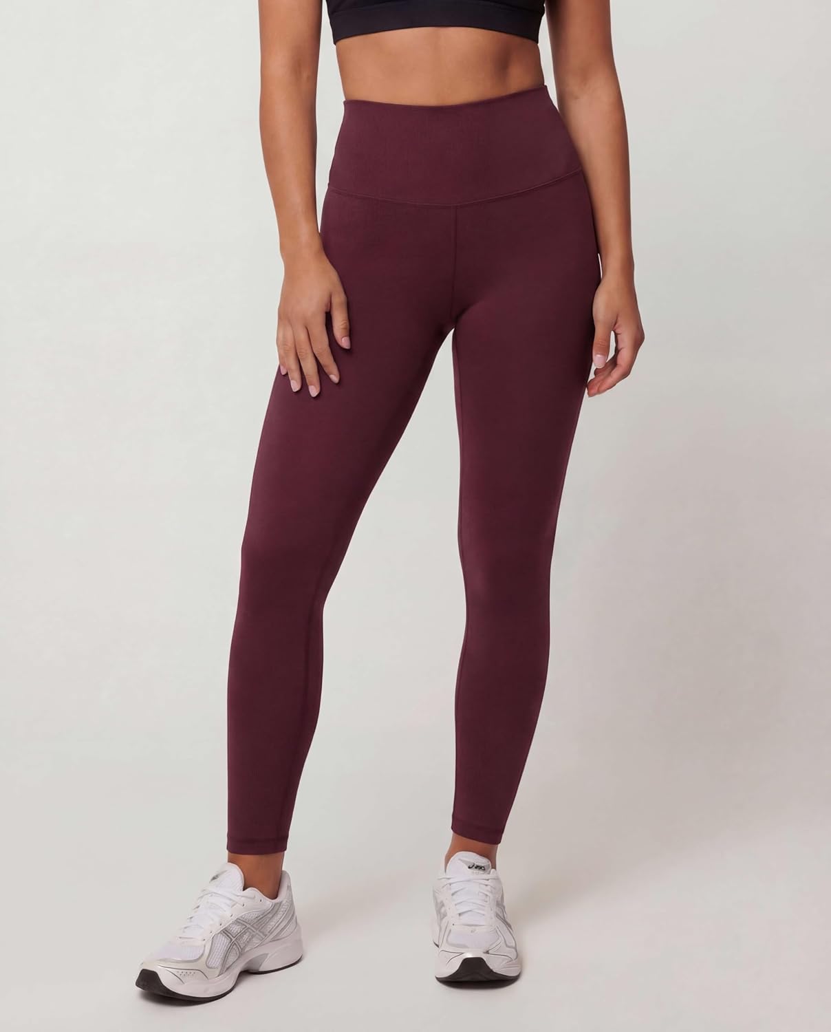 Real Essentials 4 Pack: Women's Workout Athletic Leggings Yoga Pants Tummy Control High Waisted Running Gym Pilates Soft