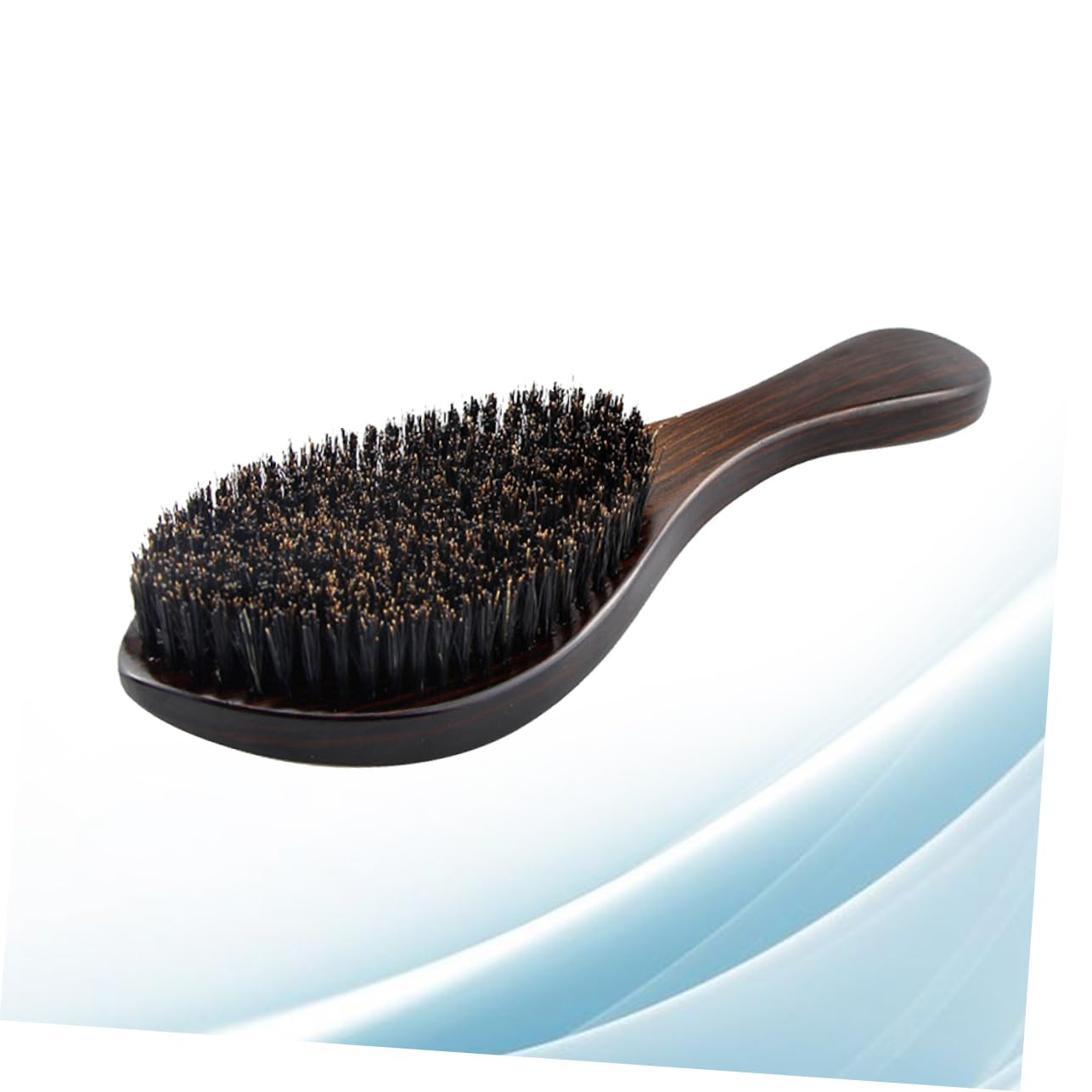 FOMIYES 3 Pièces Brosse à Barbe Poils Hommes Peigne De Massage Pour Hommes Brosse à Barbe Portative Brosse à Barbe Homme Brosse à Barbe Coiffante Coffee Bambou