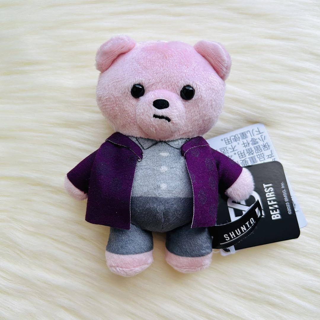 BE:FIRST　モアプラスぬいぐるみ　SHUNTO　シュント　青　ピンク　2種 BE FIRST ビーファースト くまぬいぐるみ SHUNTO シュント