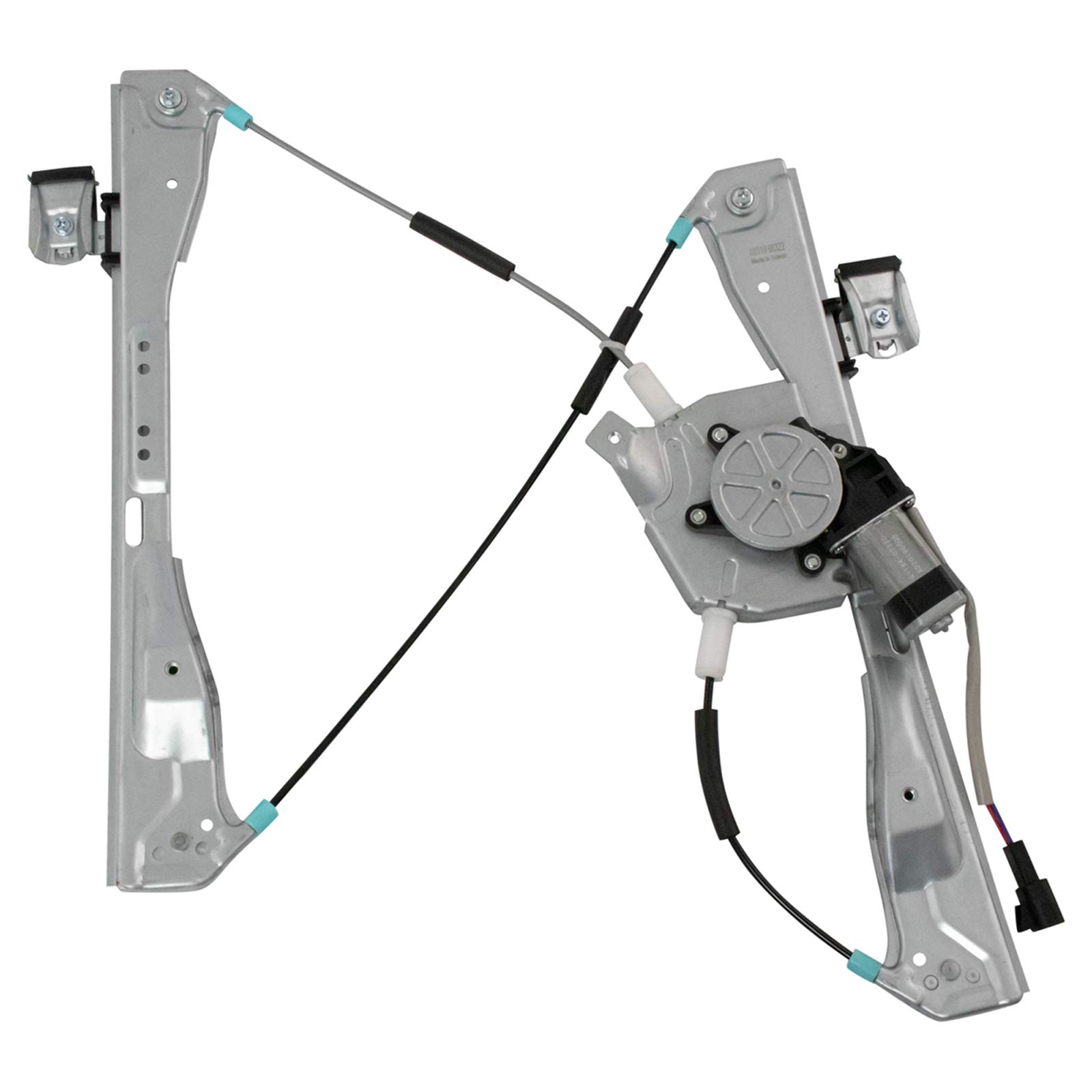 TRQ Front Left Power Window Regulator &amp; Motor Assembly Drivers Side Compatible with 2008-2012 Chevrolet Malibu GM1350213