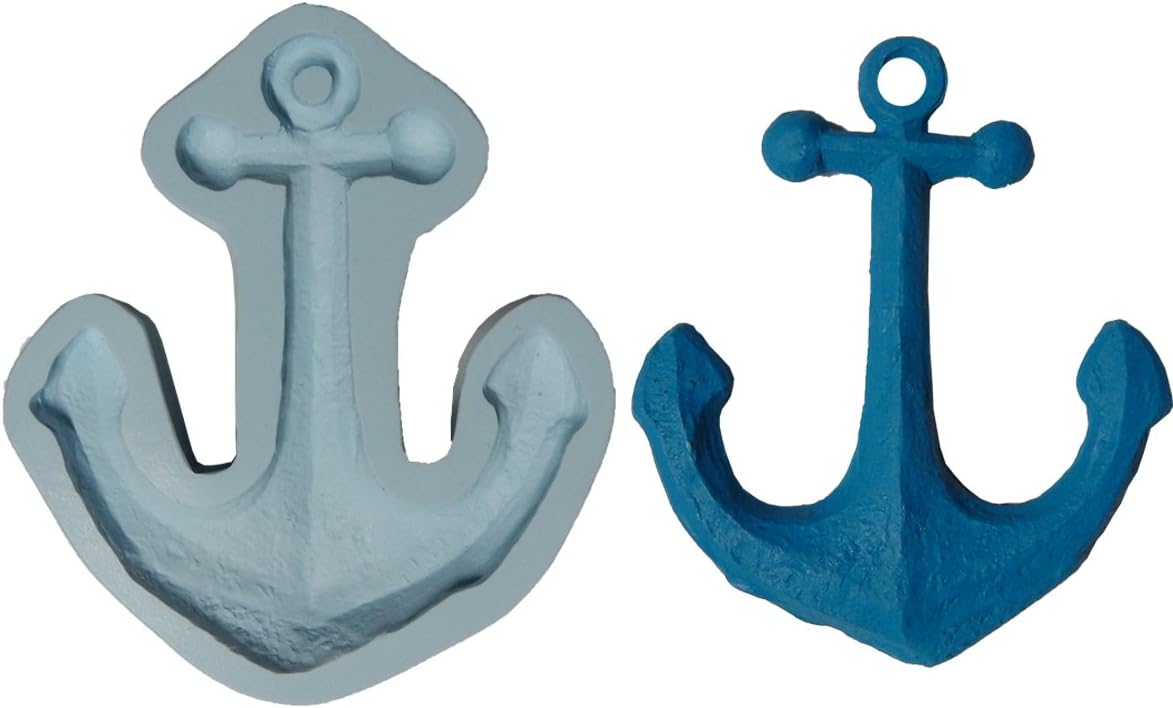 Silicone Molds Wedding Cake Decorating Sugarcraft Crafts Ship Anchor M4789 By Ok Molds