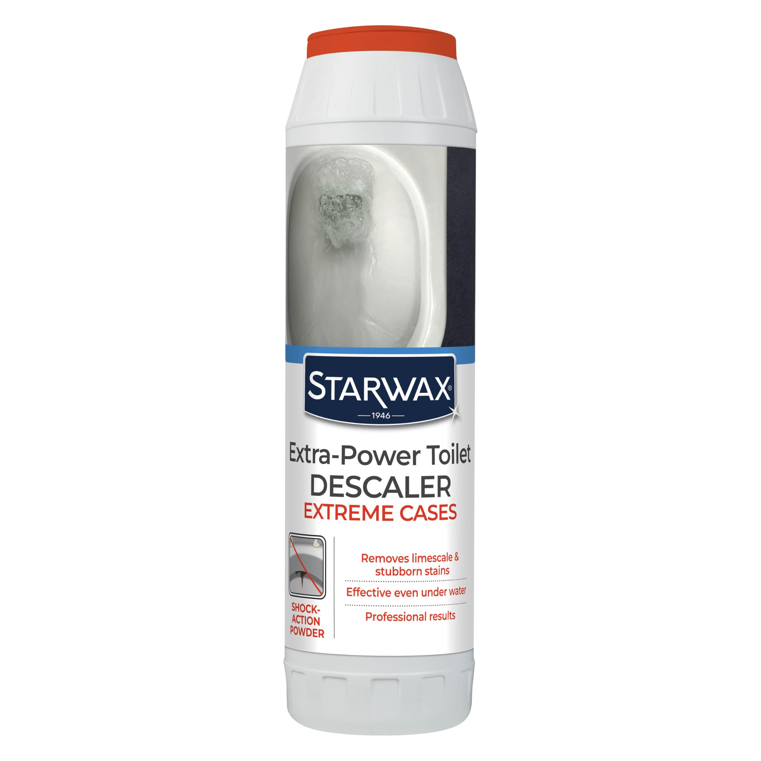 STARWAX Descaling and Deep-Cleaning Toilet Powder, 1KG