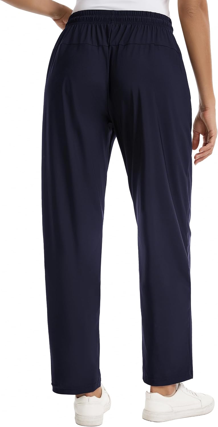 Stretch Active Pants for Women, Women's Hiking Cargo Travel Pants Women