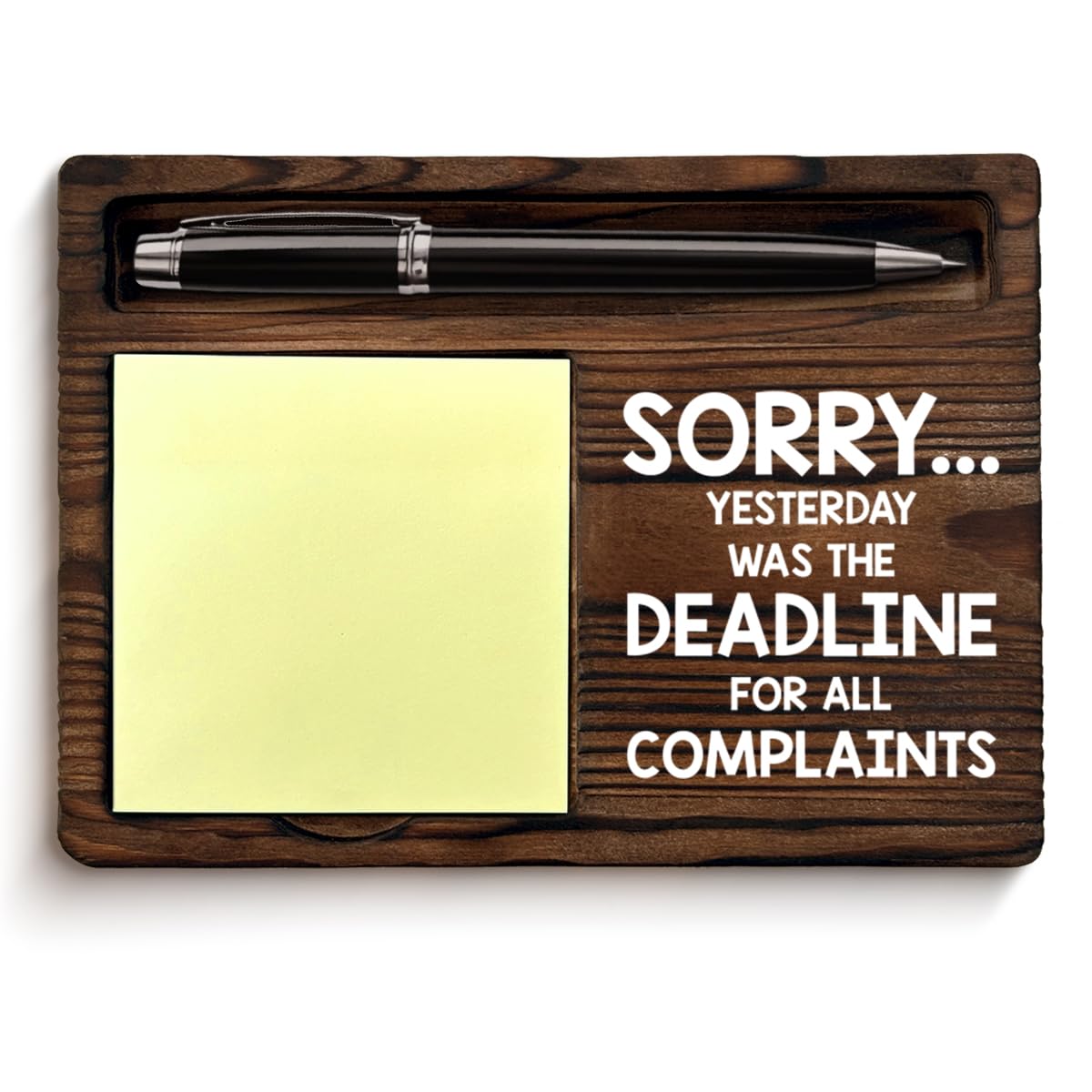 Funny Boss Gifts for Women Men, Best Thank You Gifts for Boss Leader Manager Supervisor Sticky Note Holder Office Decor — Amazon image 12