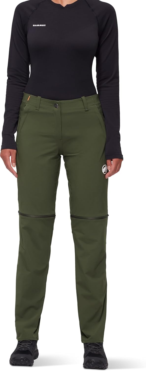 Mammut Womens Outdoor Hiking Zip-Off Pants, Lightweight and Quick-Dry Recycled Stretch Fabric for Mountaineering and Terrain - Image 2