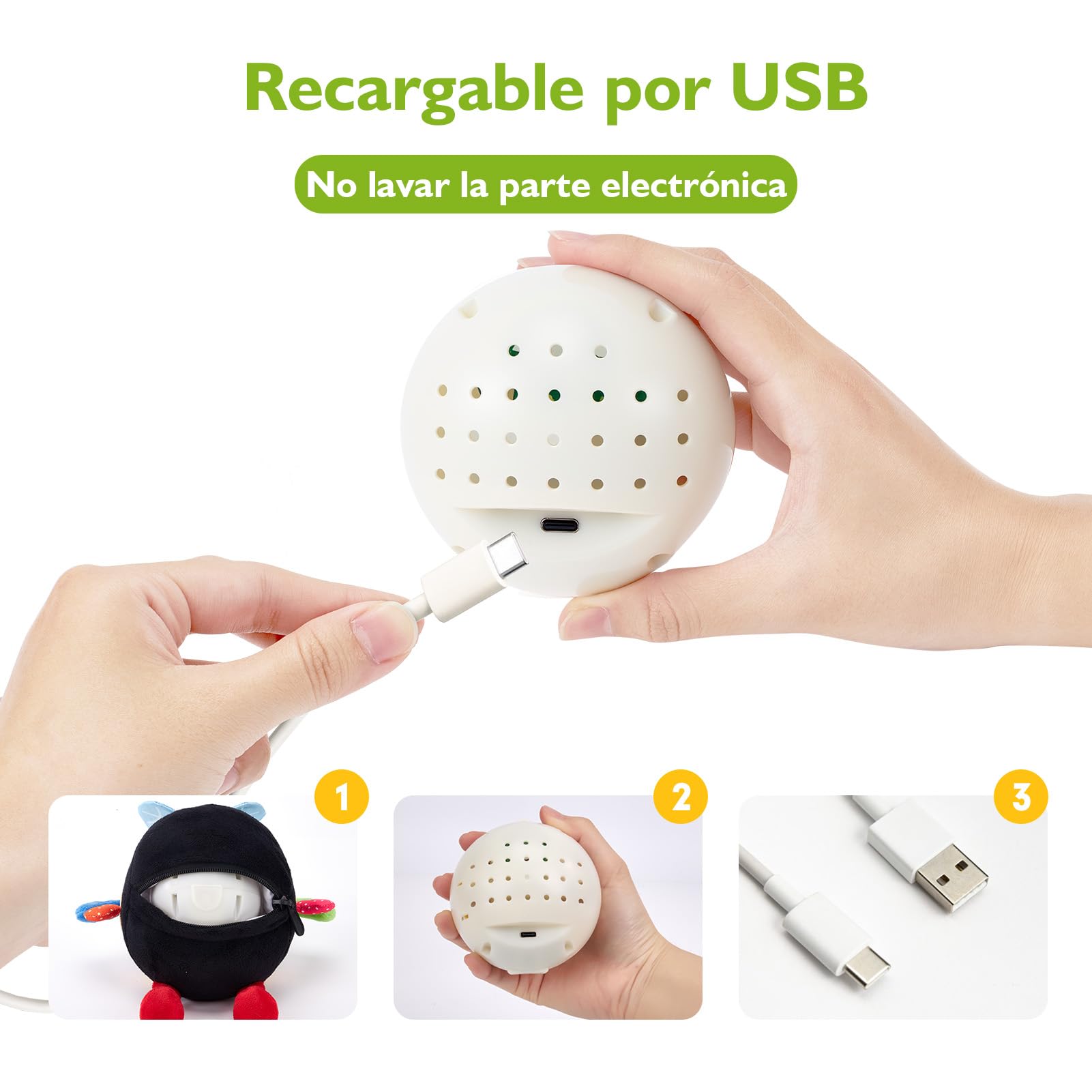 hahaland Juguetes Bebes 6-12 Meses - 4 en 1 Abeja Bailarín con Música & Grabación, Peluche Interactivo Juguetes Niños 1 año - Tummy Time Regalos Bebe 6 9 12 Meses