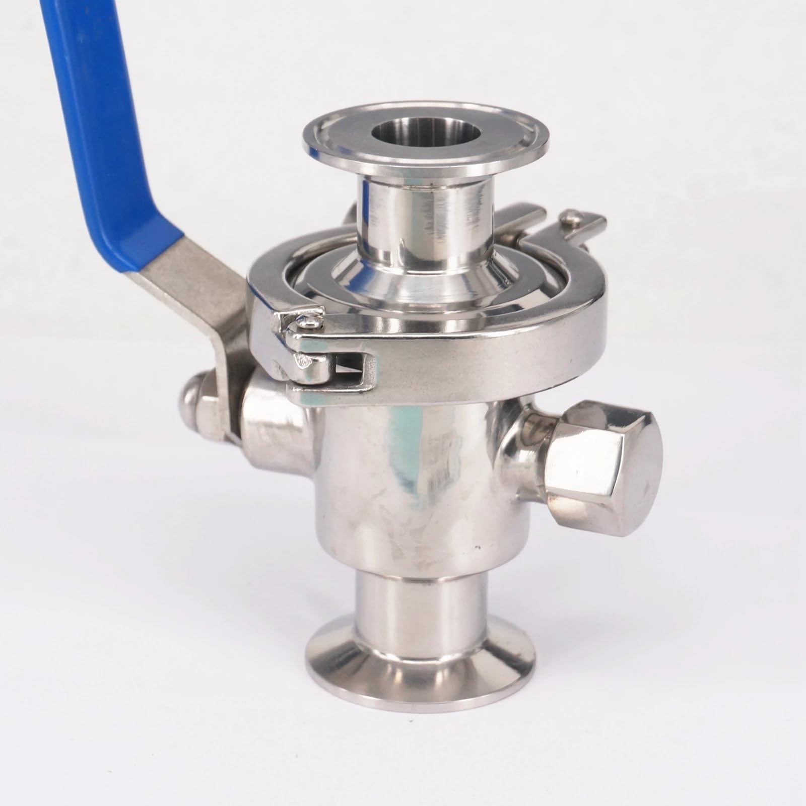 JNURGWLYH 1" 25mm 304 Stainless Steel 1.5" Tri Clamp Knock-Down Ball Valve