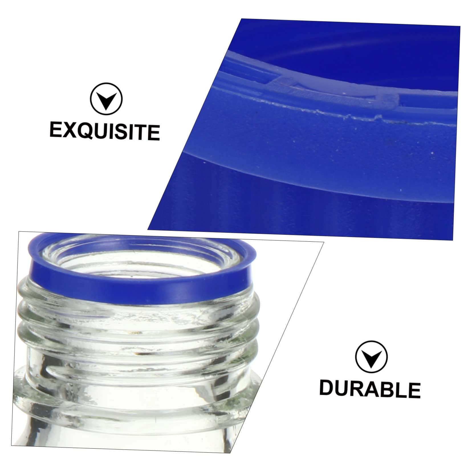 2 Stück 500ml Labor Reagenzflasche Aus Langlebigem Glas Mit Präziser Skala Transparent Dicht Verschließbar Für Chemieexperimente Und Naturwissenschaftliches Studium