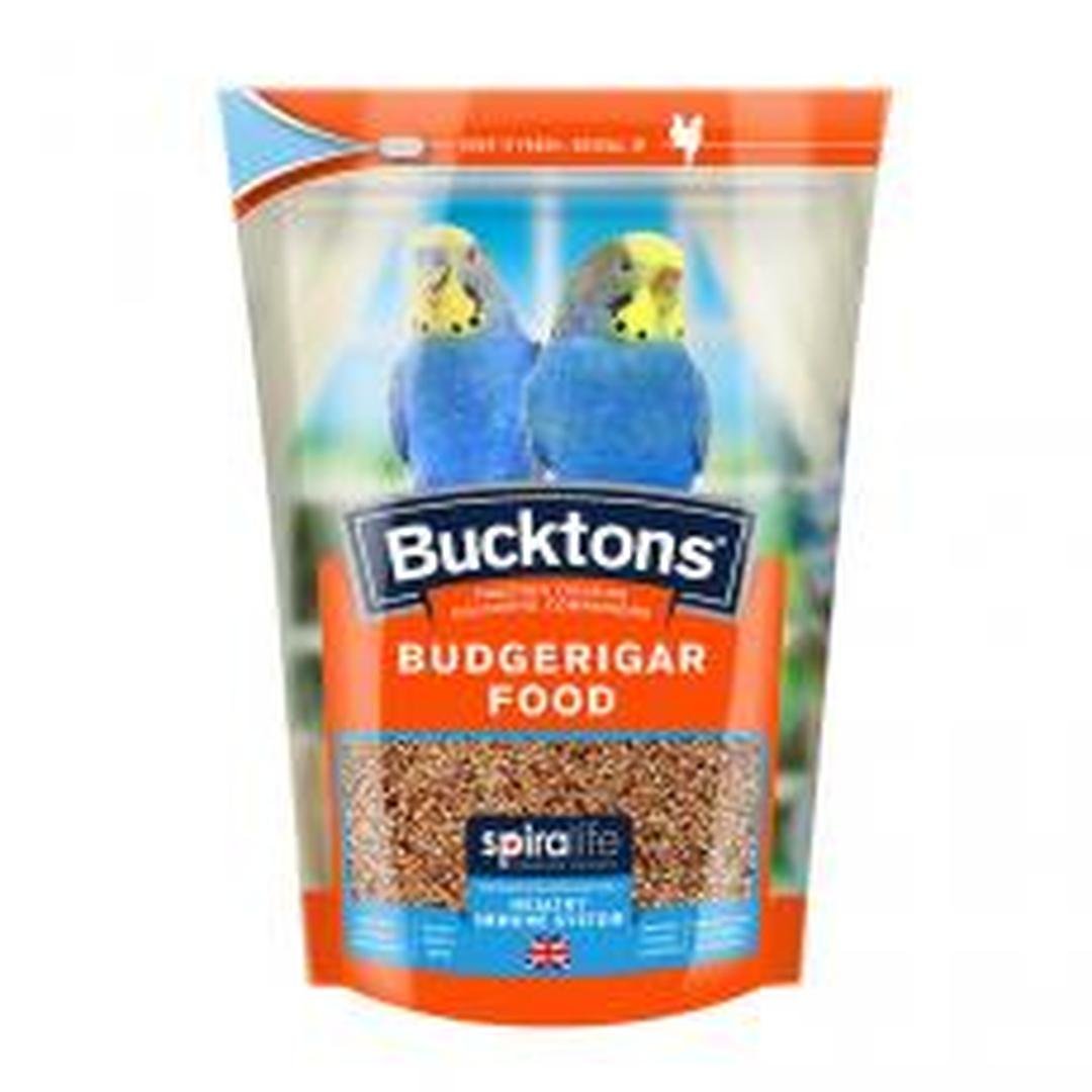 Buckton Pouch Budgie (500g) (Pack of 4)