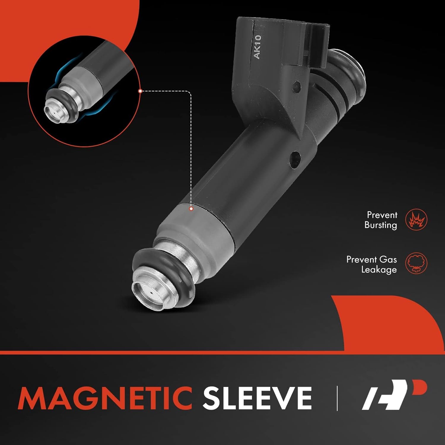 A-Premium Fuel Injectors 6-PC Set Compatible with Ford F-150 2005 2006 2007 2008 V6 4.2L Naturally Aspirated, Replace # 5L3Z9F593AA, 5C3Z9F593AA