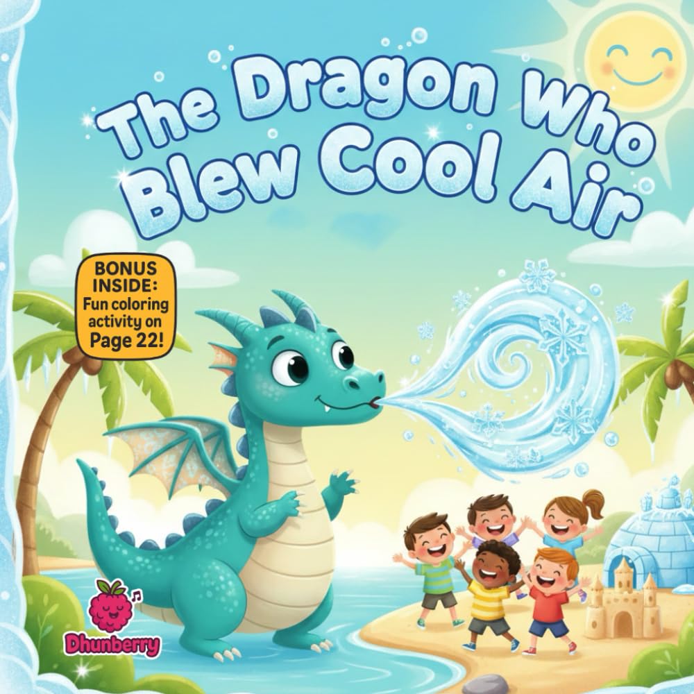 The Dragon Who Blew Cool Air: A Rhyming Picture Book About Being Different, Self-Acceptance, and Finding Your Special Gift