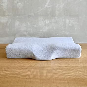C CUSHION LAB Extra Dense Ergonomic Cervical Pillow for Firm Neck Support - Orthopedic Contour Pillow for Back/Side Sleeper Neck Relief, CertiPURUS Memory Foam Pillow with Organic Cotton Cover