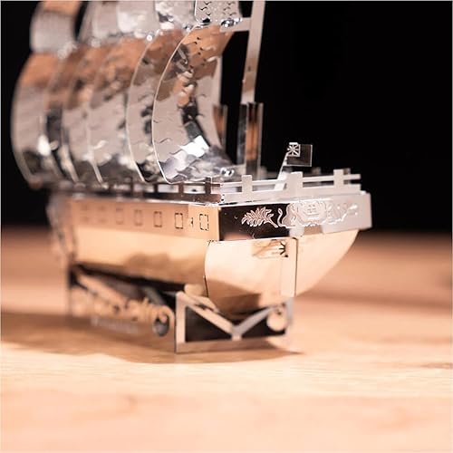 Miniatura 6 de METAL TIME Model SS Great Britain, rompecabezas 3D para adultos o adolescentes, kit de modelo de rompecabezas de metal, modelo de metal de barco de