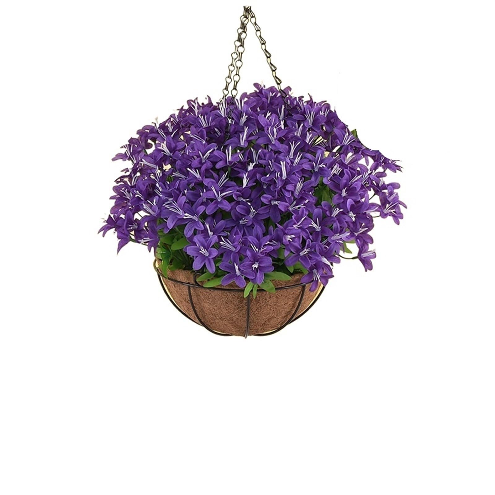 Künstliche Blumen, 20 Stück, Künstliche Lilien, Blumenkorb Für Selbstgemachte Hochzeitssträuße, Brautparty-Tafelaufsätze, Party-Dekorationen(A,S)