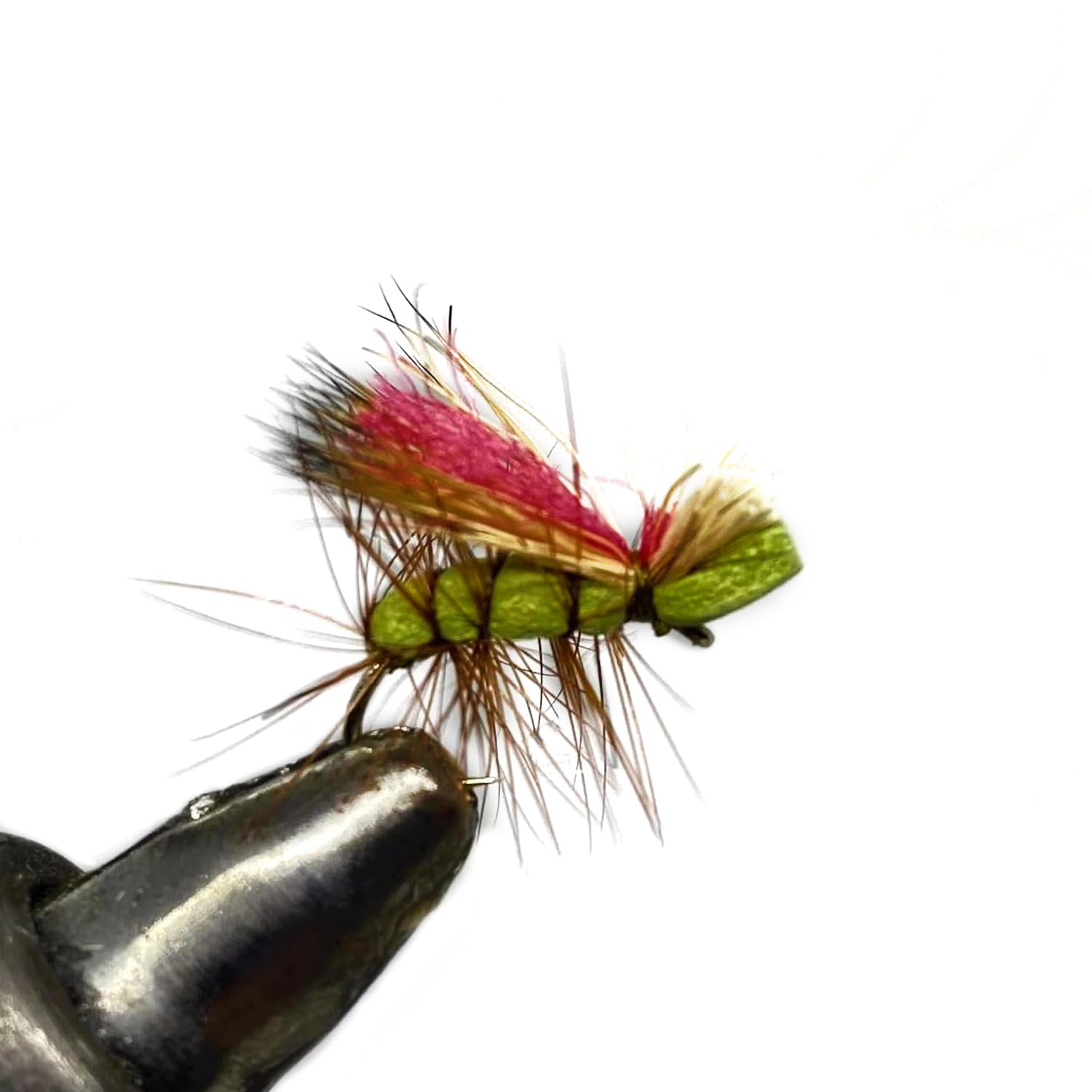 One Dozen (12) - Never Sink Caddis - Olive - Dry Fly