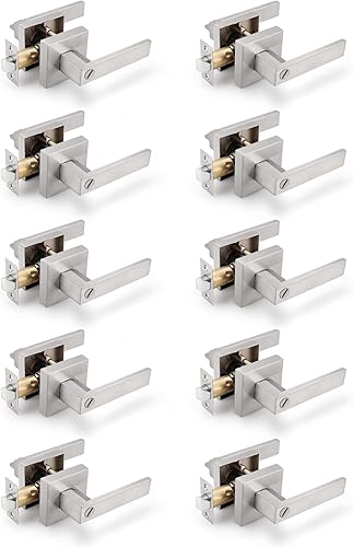 Pomos de puerta Gobrico para puertas de paso, de privacidad, cuadradas y para puertas con cerrojo