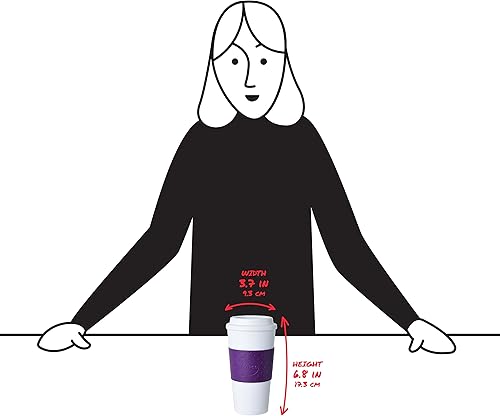 Miniatura 4 de Taza reutilizable para llevar de Copco Acadia de 16 onzas Ciruela