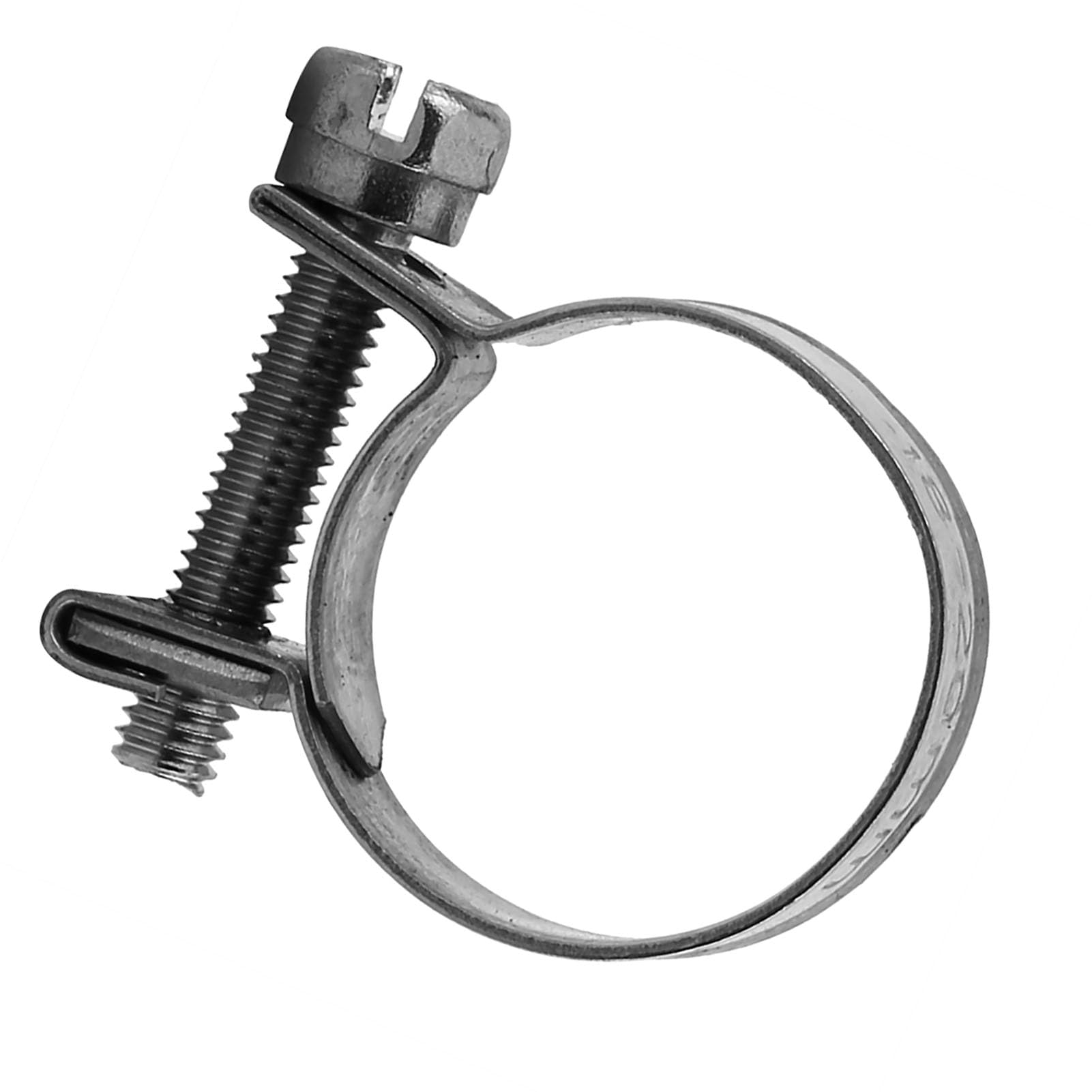 10 Pezzi All In Acciaio Inox Mini Fuel Line Tubo Tubo Morsetto