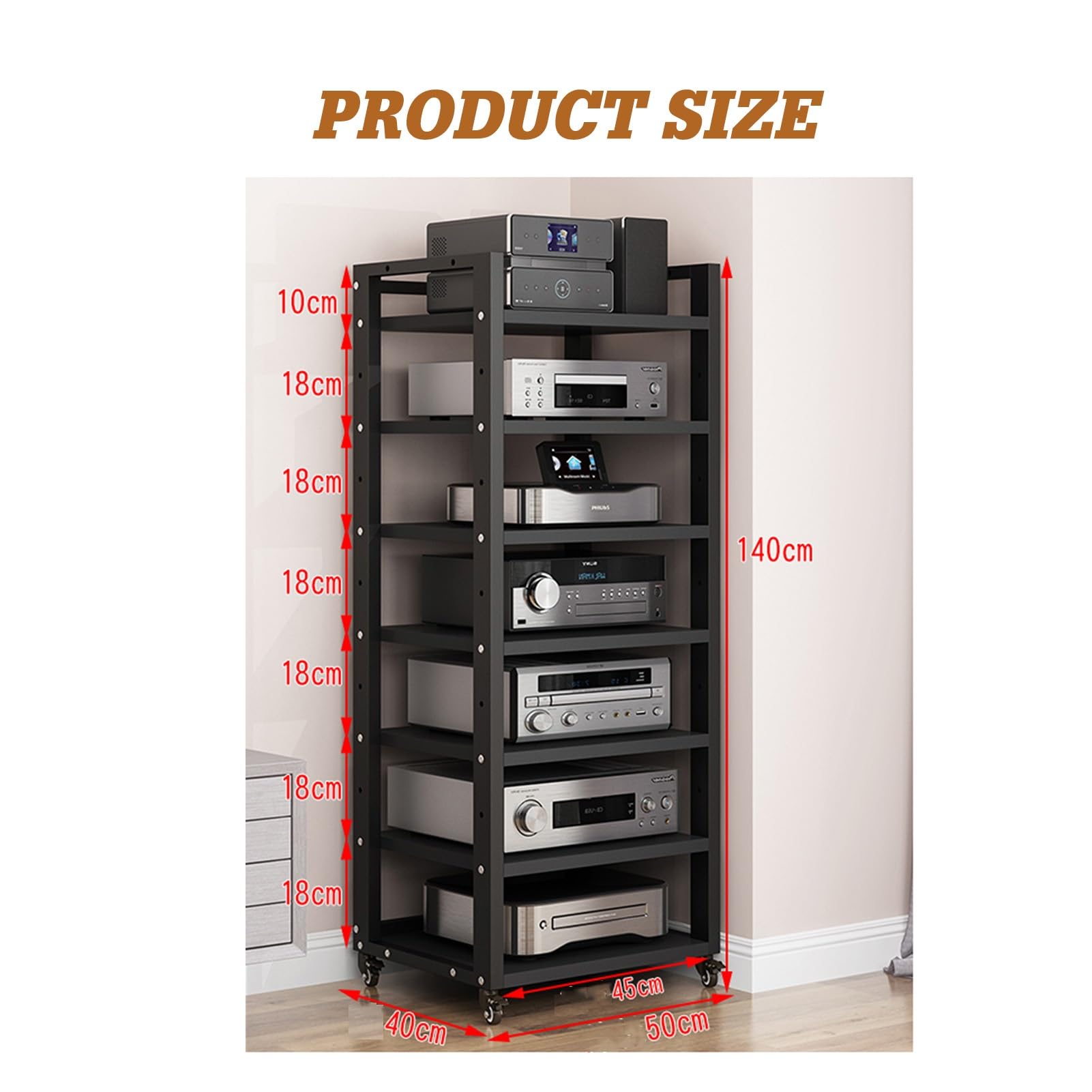 中古】Adjustable Shelf for DVD Player, Cable Box/Receiver and