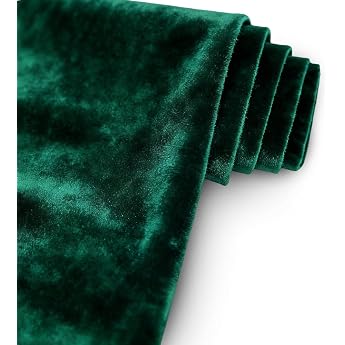 2 m Crushed Velvet Fabric Brilliant Velvet 160 cm Wide Velvet Fabric No Sold by the Metre Shiny Stretch Velvet Decorative Fabric for Curtains Curtains Tablecloth Stage Costume Furniture