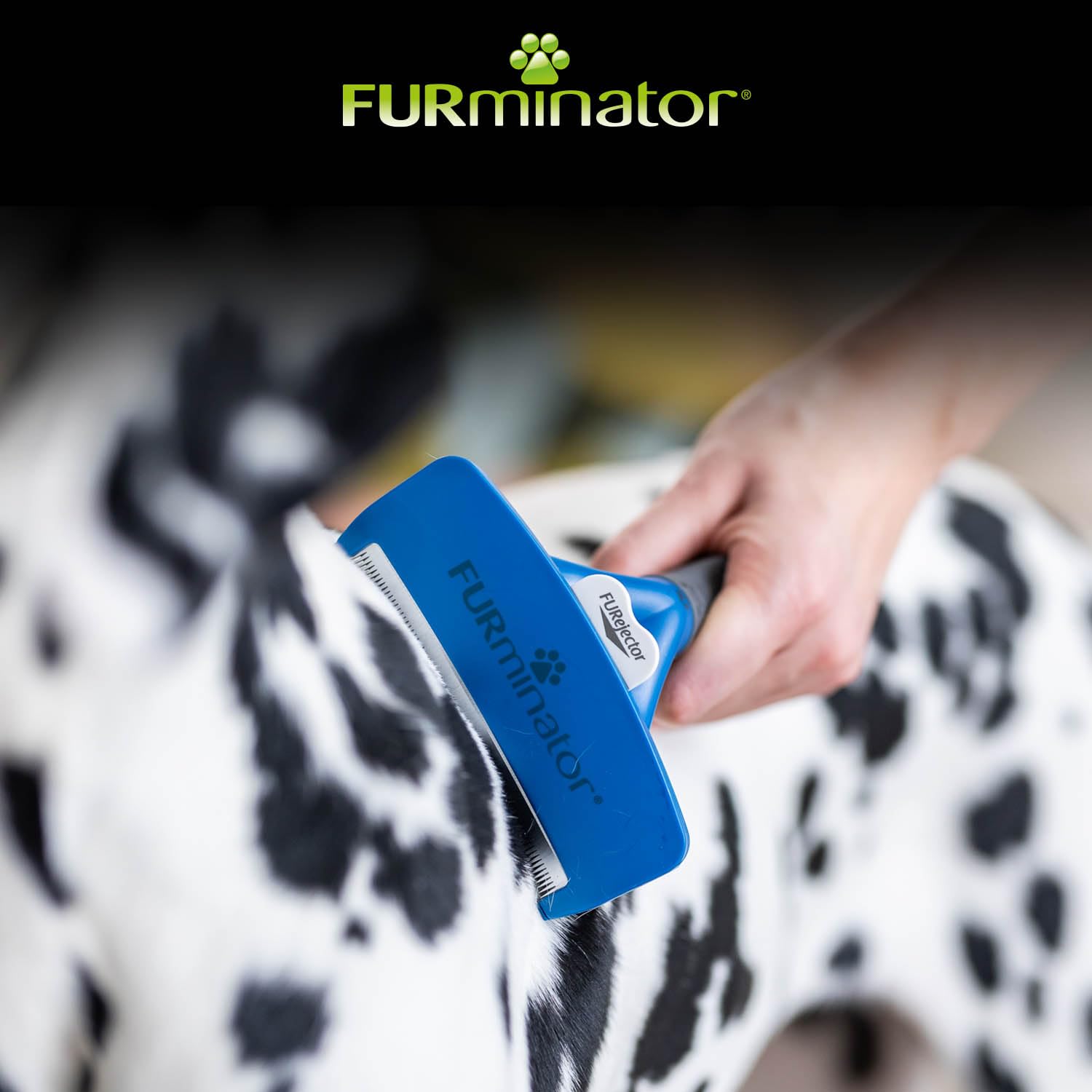 Furminator deShedding-Tool Hund Größe L Kurzhaar - Hundebürste für große Hunde zur Entfernung der Unterwolle
