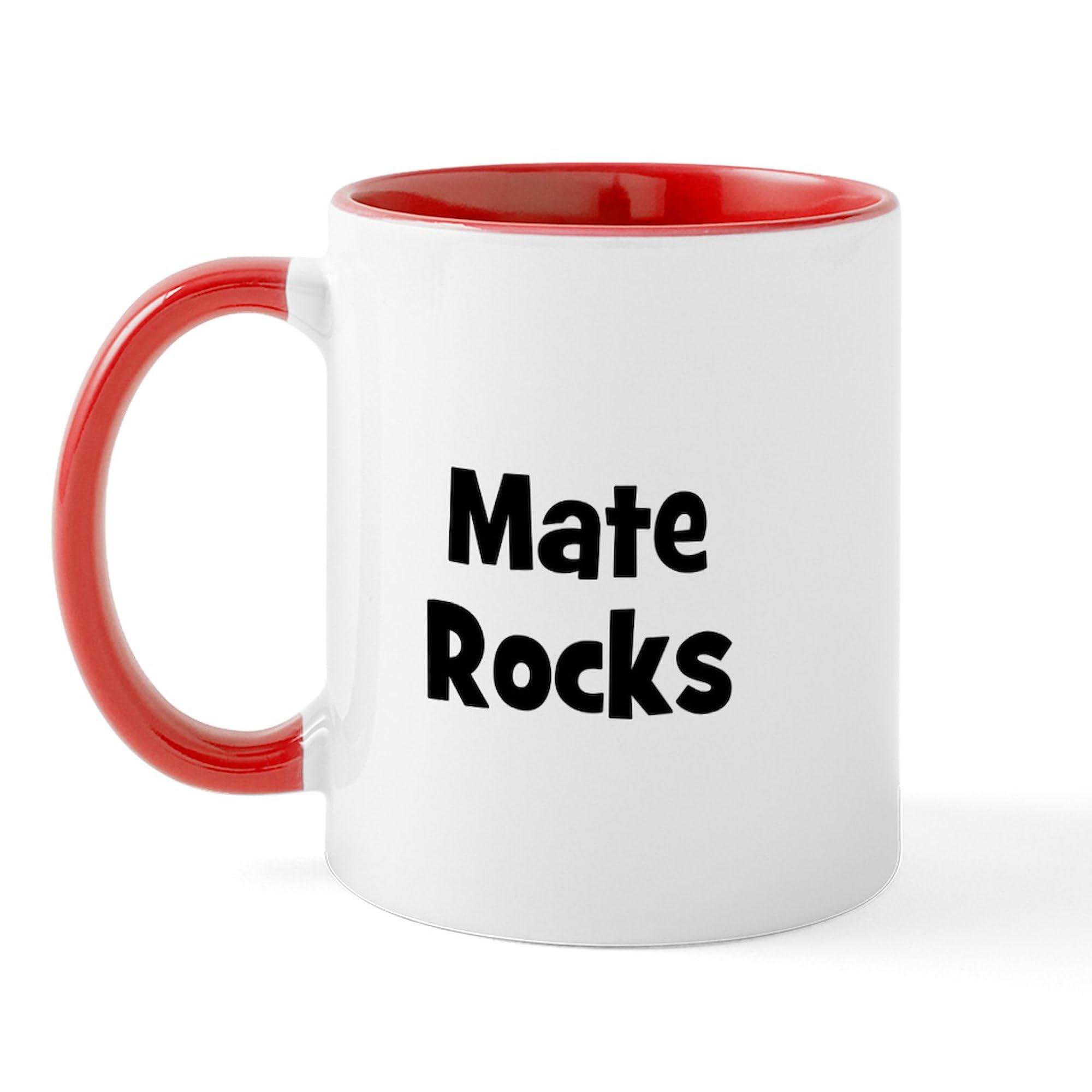CafePress Mate Rocks Mug 11 oz (325 ml) Ceramic Coffee Mug
