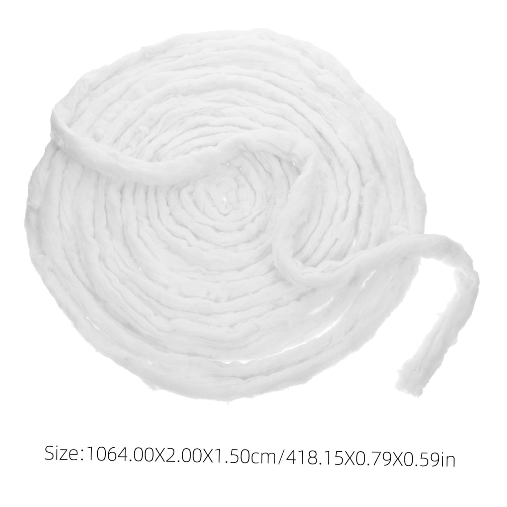 HAPINARY Hair Perm Cotton Coils Hairdressing Tools Single-use Absorbent Cotton Strips for Salons 175-180g