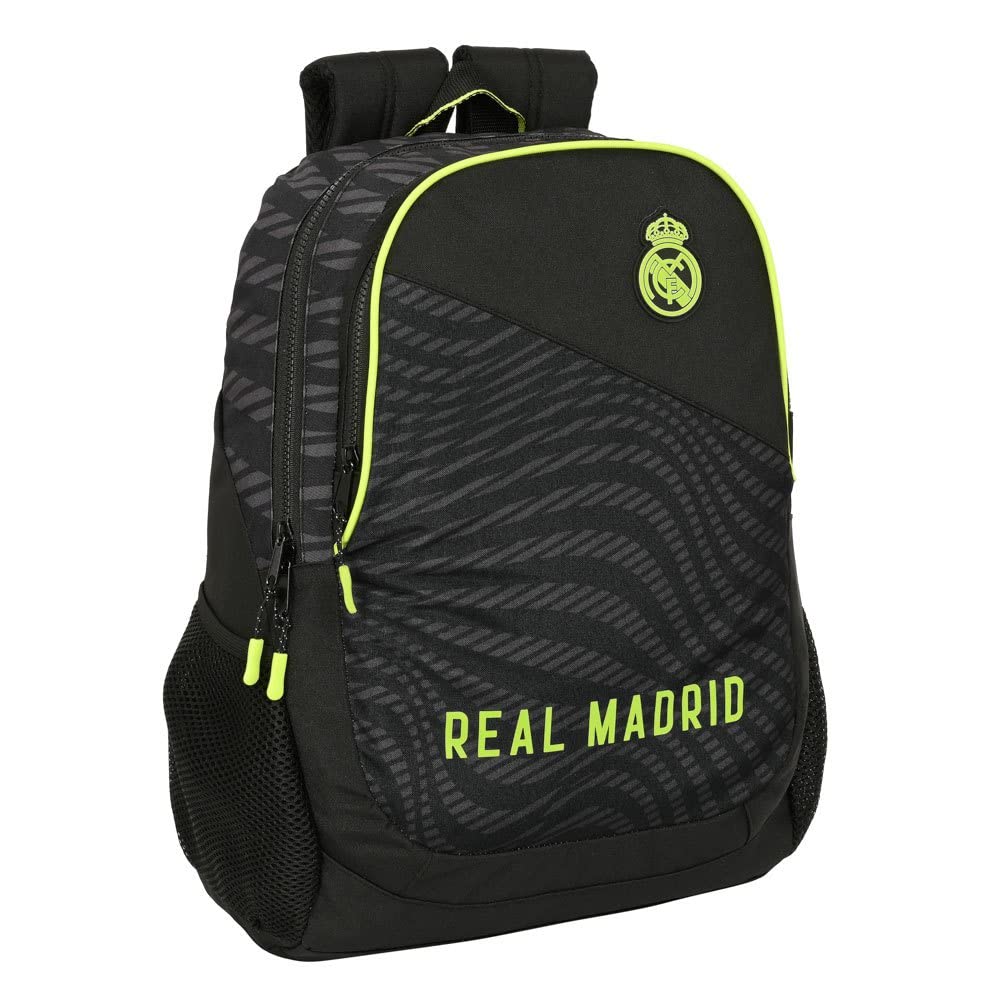 Safta Articulo, Mochila Adapt.Carro Real Madrid 3ª Equipacion 22/23 Unisex niños, Multicolor, M