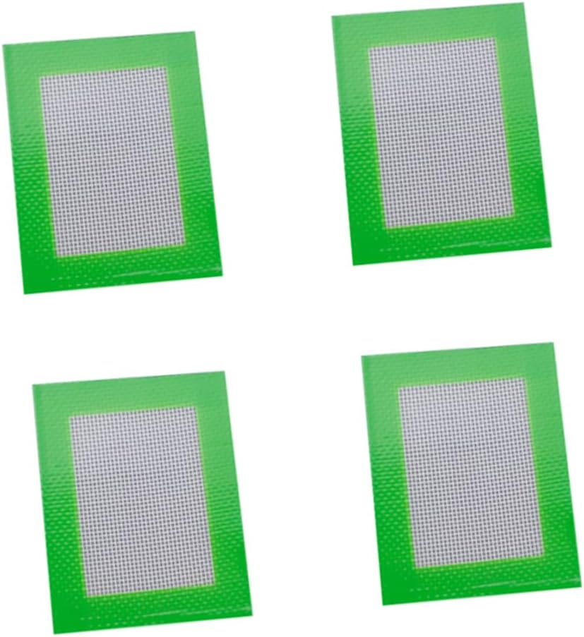 4pcs Bbq Mat Silicone Baking Mat Pastry