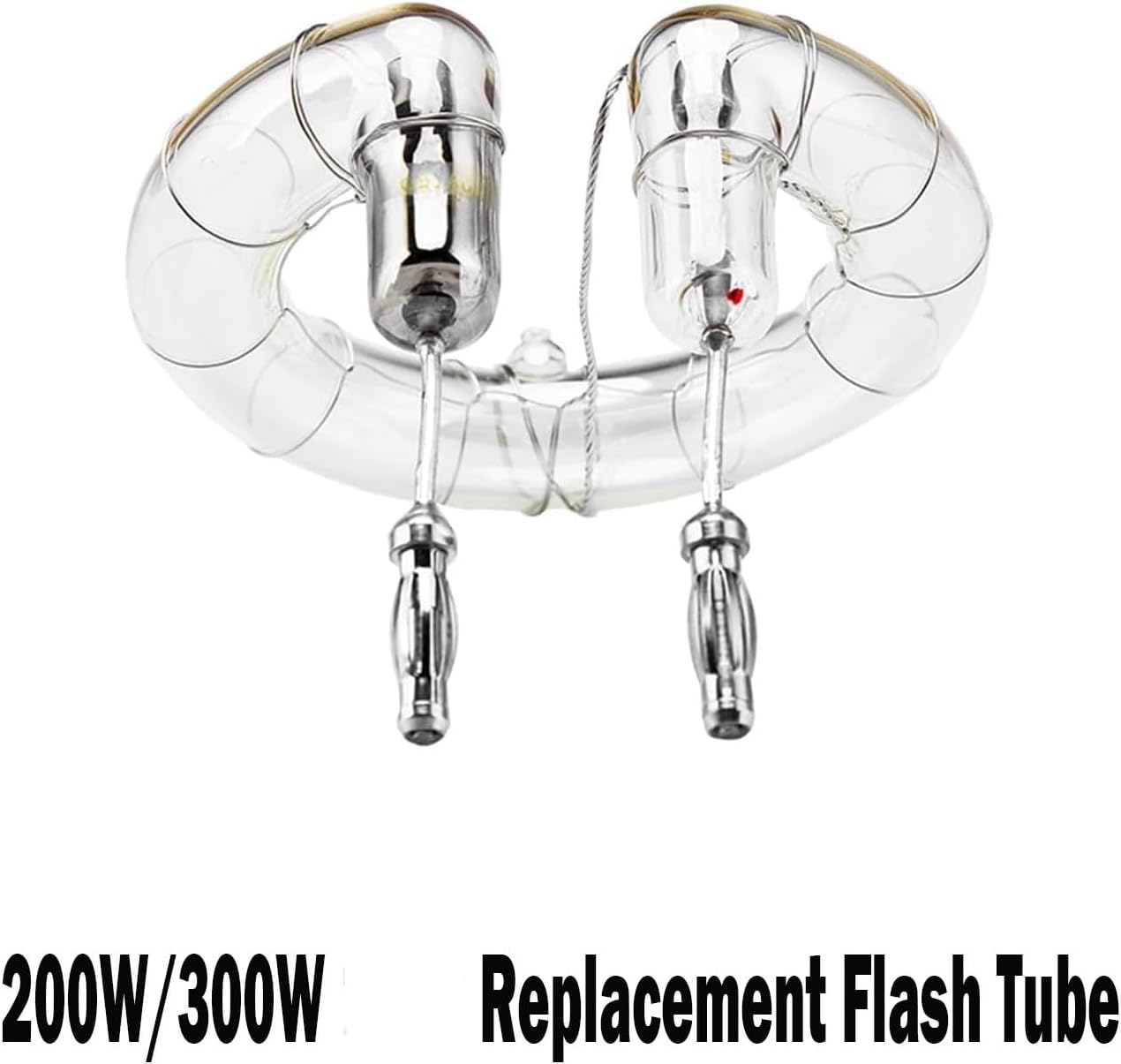 Godox MS200V MS300V Flashtube, Replacement Flash Bare Tube for Studio Flash MS200 MS200V MS300 MS300V, Photography Light Repair Parts Monolight Replacemnt Strobe Flash Bulb