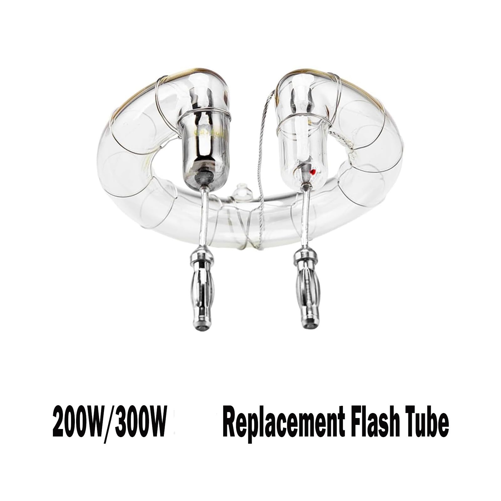 Godox MS200V MS300V Flashtube, Remplacement Flash Bare Tube pour Studio Flash MS200 MS200V MS300 MS300V, Pièces de réparation légère de Photographie Monolight Remplacemnt Stroboscope Flash Ring